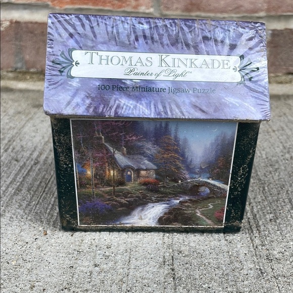 Thomas Kinkade 100 piece jigsaw puzzle NEW Sealed English Cottage Garden - Picture 1 of 3